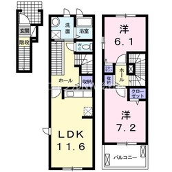 セイバリーＫの物件間取画像